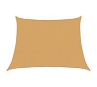 Berkfield Durable Sunshade Sail 160 G/m2 Trapezium Light Grey 4/5X3 M Hdpe