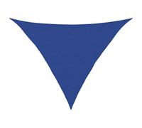 Berkfield Durable Sunshade Sail 160 G/m2 Triangular Blue 5X5X6 M Hdpe
