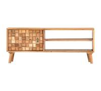 Berkfield Durable Tv Cabinet 100X35X40 Cm Solid Acacia Wood