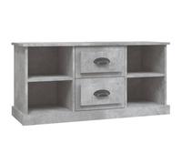 Berkfield Durable Tv Cabinet Concrete Grey 99.5X35.5X48 Cm Engineered Wood