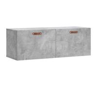 Berkfield Durable Wall Cabinet Concrete Grey 100X36.5X35 Cm Engineered Wood