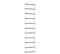 Berkfield Durable Wall Decoration Ladder-Shaped 50X200 Cm Natural Branch