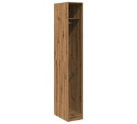 Berkfield Durable Wardrobe Artisian Oak 30X50X200 Cm Engineered Wood