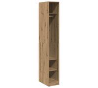 Berkfield Durable Wardrobe Artisian Oak 30X50X200 Cm Engineered Wood