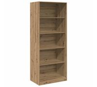 Berkfield Durable Wardrobe Artisian Oak 80X50X200 Cm Engineered Wood