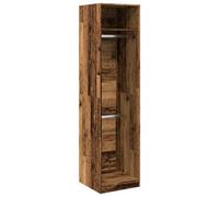 Berkfield Durable Wardrobe Old Wood 50X50X200 Cm Engineered Wood