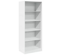 Berkfield Durable Wardrobe White 80X50X200 Cm Engineered Wood