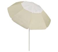 Berkfield Elegant Beach Umbrella Sand Yellow 300 Cm