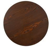 Berkfield Elegant Bistro Table Dark Brown 50 Cm Mdf