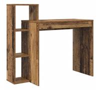 Berkfield Elegant Computer Desk Old Wood Engineered Wood Medium Computer Desk
