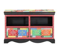 Berkfield Elegant Media Storage Cabinets & Racks Multicolour Wood Medium