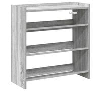 Berkfield Elegant Shoe Rack Grey Sonoma 60X25X62 Cm Engineered Wood