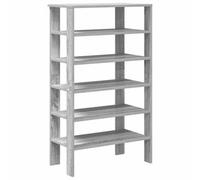 Berkfield Elegant Shoe Rack Grey Sonoma 61X32X105 Cm Engineered Wood
