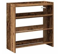 Berkfield Elegant Shoe Rack Old Wood 60X25X62 Cm Engineered Wood