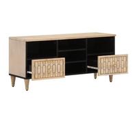 Berkfield Elegant Tv Cabinet 100X33X46 Cm Solid Wood Mango
