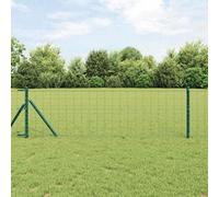 Berkfield Euro Fence Green 0.4X25 M Steel