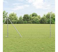 Berkfield Field Fence 1.4X25 M Galvanised Steel