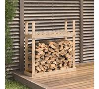 Berkfield Firewood Rack 110X35X108.5 Cm Solid Wood Pine
