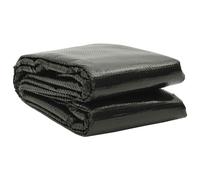 Berkfield Floating Rectangular PE Solar Pool Film 6 x 4 m Black