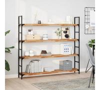 Berkfield Floating Shelf 140X20X4 Cm Oil Finished Solid Wood Acacia