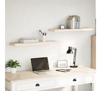 Berkfield Floating Shelves 2 Pcs 90X23.5X4 Cm Engineered Wood