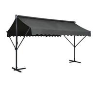 Berkfield Free Standing Awning 400X300 Cm Anthracite