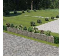 Berkfield Gabion Wall Galvanised Steel 630X30X50 Cm