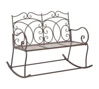 Berkfield Garden Bench 104 Cm Iron Antique Brown