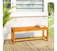 Berkfield Garden Bench 110X35X45 Cm Solid Wood Acacia