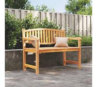 Berkfield Garden Bench 114X59X87 Cm Solid Teak Wood
