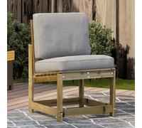 Berkfield Garden Chair 50.5X55X77 Cm Impregnated Wood Pine