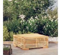 Berkfield Garden Coffee Table 69.5X69.5X31 Cm Solid Wood Teak