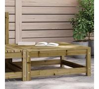 Berkfield Garden Footstool 70X70X30 Cm Impregnated Wood Pine