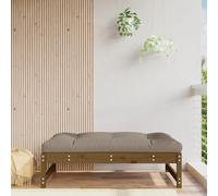 Berkfield Garden Footstool Honey Brown 120X80 Cm Solid Wood Pine
