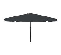 Berkfield Garden Parasol Anthracite, Black 395 X 395 X 245 Cm