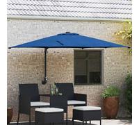 Berkfield Garden Parasol Azurblau 2.5 X 2.5 M Fabric