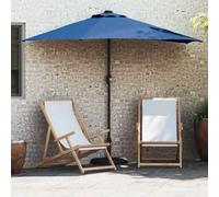 Berkfield Garden Parasol Azurblau Large Fabric