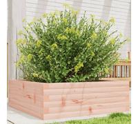 Berkfield Garden Planter 70X70X23 Cm Solid Wood Douglas