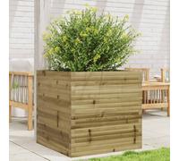Berkfield Garden Planter 70X70X68.5 Cm Impregnated Wood Pine