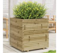 Berkfield Garden Planter 70X70X72.5 Cm Impregnated Wood Pine