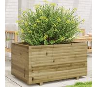 Berkfield Garden Planter 90X60X49.5 Cm Impregnated Wood Pine