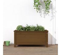 Berkfield Garden Planter Honey Brown 82.5X40X39 Cm Solid Wood Pine