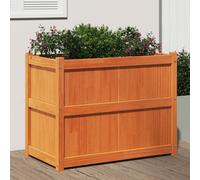 Berkfield Garden Planter Wax Brown 90X50X70 Cm Solid Wood Pine