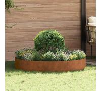 Berkfield Garden Planters 5 Pcs 120X120X20 Cm Corten Steel