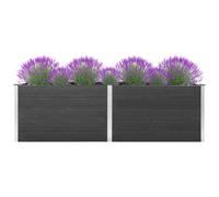Berkfield Garden Raised Bed 200X50X91 Cm Wpc Grey