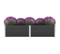 Berkfield Garden Raised Bed 250X50X54 Cm Wpc Grey