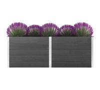 Berkfield Garden Raised Bed 250X50X91 Cm Wpc Grey