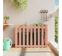 Berkfield Garden Raised Bed With Fence Design 100X50X70 Cm Solid Wood Douglas