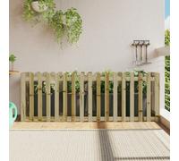 Berkfield Garden Raised Bed With Fence Design 200X50X70 Cm Impregnated Wood Pine
