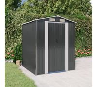 Berkfield Garden Shed Anthracite 192X191X223 Cm Galvanised Steel